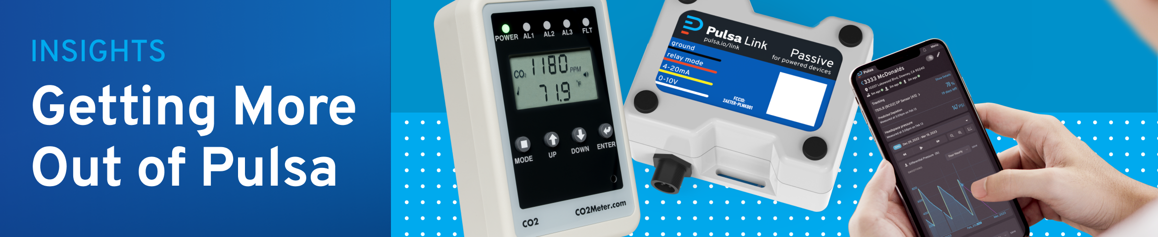 CO2Meter + Pulsa Link Header Option 2